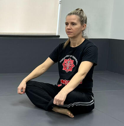 Lotus symbolising resilience and community.